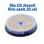 Đĩa CD Maxell hộp xanh - 10 cái